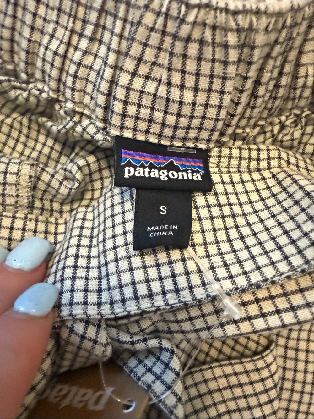 NEW Patagonia Garden Island Shorts Hemp Blend Wrap Shorts SMALL - Picture 8 of 11